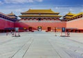 Ã¤Â¸Â­Ã¥âºÂ½Ã¥ÅâÃ¤ÂºÂ¬Ã¦â¢â¦Ã¥Â®Â«Ã¥ÂËÃ©âÂ¨ Meridian Gate of the Forbidden City in Beijing, China Royalty Free Stock Photo